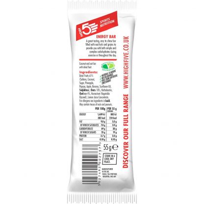 Энергетический батончик High5 Energy Bar Coconut