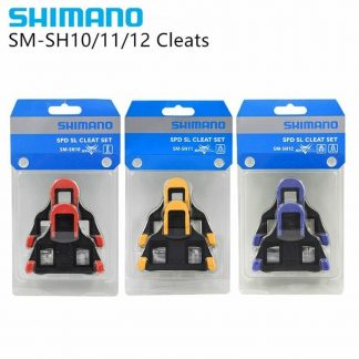 Шипы Shimano SPD-SL SM-SH10 (красные), SM-SH11 (желтые), SM-SH12 (синие)