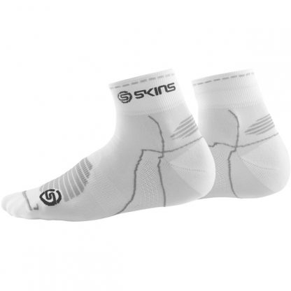 Носки SKINS Performance Quarter Length Unisex Socks белые